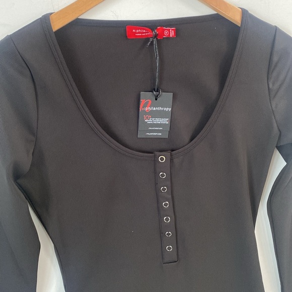 (A8) n:philanthropy Womens Caio Mini Dress, Size Small, Black, NWT - Picture 6 of 9
